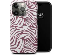 Selencia Coque arrière Vivid Tough pour iPhone 15 Pro - Trippy Swirl Dark Rose