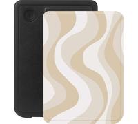 Selencia Vivid Bibliothèque pour Kobo Clara Colour / Clara BW - Desert Waves Beige