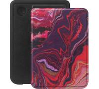 Selencia Vivid Bookcase pour le Kobo Clara Colour / Clara BW - Marble Purple