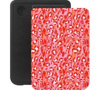 Selencia Vivid Bookcase pour le Kobo Clara Colour / Clara BW - Rouge à lèvres Wild Spots