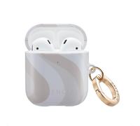 Selencia Coque Vivid pour Apple AirPods 1 / 2 - Desert Waves Beige