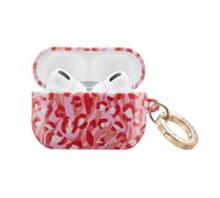 Selencia Vivid Case pour les Apple AirPods Pro - Rouge à lèvres Wild Spots