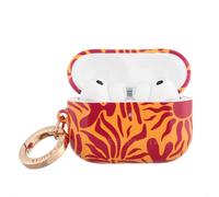 Selencia Vivid Case voor de Apple AirPods Pro 3 - Tropical Vibes Apricot