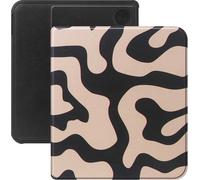 Selencia Selencia Étui de liseuse portefeuille Vivid Kobo Libra Colour Art Wave Black Multicolore