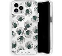Selencia Zarya Fashion Coque arrière extra protectrice pour iPhone 13 Pro - Plumes