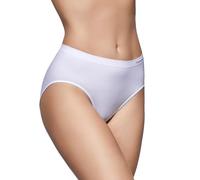 Selene 703 Lot de 6 Culottes sans Couture pour Femme - Blanc - M