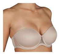 Selene Soutien-Gorge Bustier à Armatures et Bonnets rembourrés pour Femme, modèle Esmeralda. Mise en Valeur, Soutien Ferme et polyvalence.