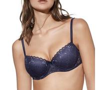 Selene Brigitte Soutien-gorge push-up pour femme - Noir - 85B