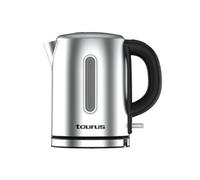 Taurus - Bollitore Elettrico Selene Compact 2400W | 1L | Base 360° | Resistenza nascosta | Avvolgicavo | Apertura automatica | Acciaio inox | Spegnimento automatico | BPA Free | Design ergonomico