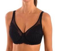 Selene Femme Mariluz Soutien gorge avec baleines, Noir, 95C EU