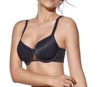 Selene - Soutien-gorge de tous les jours - À Rayures,Black, -100C