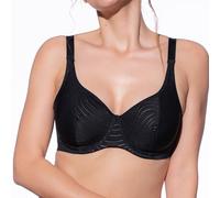 Selene - Soutien-gorge réducteur Simplex gravé en vagues - femme - Noir - 120C
