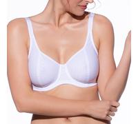 Selene - Soutien-gorge réducteur Simplex gravé en vagues - femme - Blanc - 95C