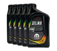 Selenia Wr Pure Energy 5W-30 L'Huile De Moteur Fiat 9.55535-S1, 5x1 Litre