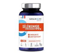 Laboratoire des GRANIONS – Complément alimentaire Sélénium 55 µg Immunité Antioxydant 60 gélules