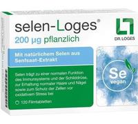 Sélénium-Loges 200 μg végétal comprimés pelliculés 120 pc