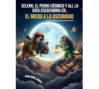 Seleno, el perro cósmico y Ali, la gata escafandra en.. el miedo a la oscuridad
