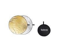 Selens-Réflecteur de photographie portable,diffuseur de lumière pliable,réflecteur à main pour support de lumière,portrait en direct,30 cm,45 cm,60/80 cm - Type 30cm