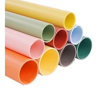 Selens Toile de fond en PVC - 100 x 150 cm - 9 couleurs - Étanche - Pour studio photo - Portrait cosmétique - Photo plate - Plateau de table vidéo