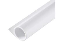 Selens Toile de fond en PVC - 80 x 150 cm - Blanc - Imperméable - Mat - Pour studio photo, portrait, produit pour animal de compagnie - Surface plate - Pour studio photo, portrait, produit pour animal