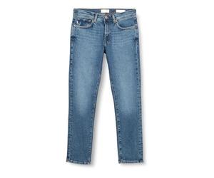 SELETED HOMME Slh175-slim Leon 3070 M.b Wash JNS Noos Jeans, Bleu Denim, 32W / 32L