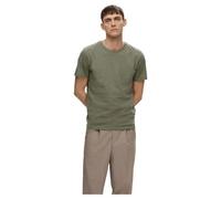 SELETED HOMME Slhaspen Slub SS O-Neck T-Shirt Noos, Vétiver