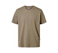 SELETED HOMME Slhaspen Slub SS O-Neck Tee Noos T-Shirt pour Homme, Vétiver, L