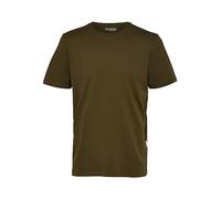 SELETED HOMME Slhaspen SS O-Neck Tee Noos T-Shirt, Vert Olive foncé, XL