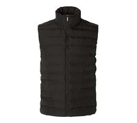 SELETED HOMME Slhbarry Gilet matelassé Noos Veste, Gris foncé