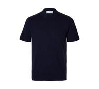 Selected Berg Short Sleeve Polo Bleu M Homme