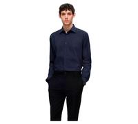 SELETED HOMME Slhslim-Performance Shirt Ls Noos Chemise, Bleu