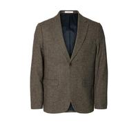 SELETED HOMME SLHSLIM-Reed Wool BLZ Noos, Brownie/détail : Structure, 52