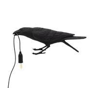 Seletti Bird Playing Lampe à Poser Noir