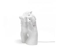 Seletti – Lampe à poser With Me – Blanc en porcelaine – Taille unique