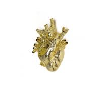 SELETTI - Love In Bloom Giant Resin Heart Vase Or