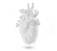 SELETTI Love in Bloom Giant Vase en forme de cœur géant, en résine 42 x 20 cm (H) 60 cm