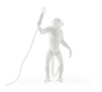 Seletti Monkey Lampe à Poser Debout Singe Blanc