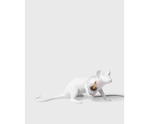 Seletti MOUSE LAMP#3-LOP RESIN LAMP - LIE DOWN USB - EU PLUG men Electronics|Lighting white taille: ONE SIZE