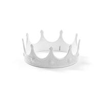 SELETTI - My Couronne Souvenirs, Porcelaine, Blanc, 18,5 x 7,5 cm