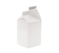 Seletti - Pichet à Lait, Porcelaine, Blanc, 7 x 7 x 14,5 cm