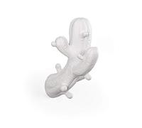 Seletti Porte-manteau Cactus en Résine, Blanc, Spéciale, 100% Résine, Montage Mural