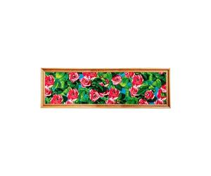 SELETTI Puzzle Floral 1200 pièces 200 x 60 cm Tapis de puzzle en polyester et plastique recyclé pour enfants
