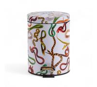 SELETTI - Snakes Toiletpaper Home Bac Ø20,5xH27,5 Blanc/Multicolor
