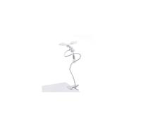 Seletti Sparrow Cruising Lampe à Poser avec Pince Blanc