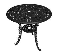 SELETTI table ronde INDUSTRY GARDEN (Noir - Aluminium)