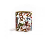 SELETTI Toiletpaper Snakes Vase carré 14 cm