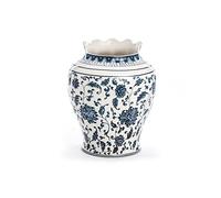 SELETTI Vase en Porcelaine - Diamètre : 23 cm - H.26 Hybride Melania