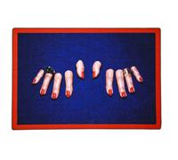 SELETTI wears TOILETPAPER tapis RECTANGULAR RUG (Fingers - Polyester et coton)