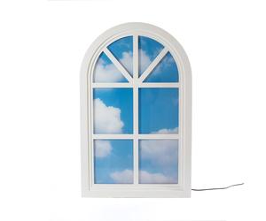 Seletti Windows Loft Applique Murale Blanc/ Bleu