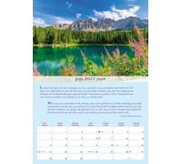 S'élever vers les sommets: Calendrier